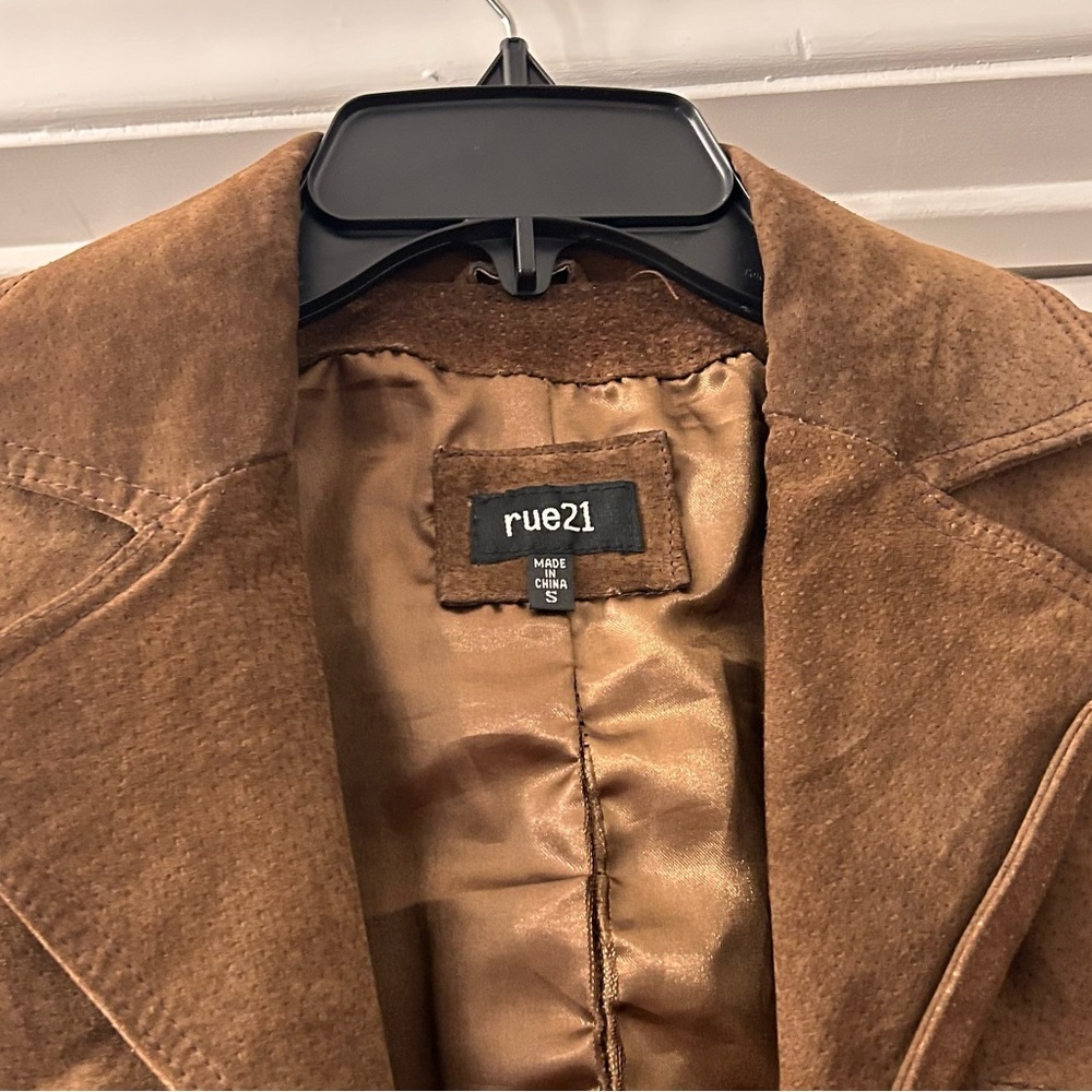 Rue 21 Suede Coat/Blazer